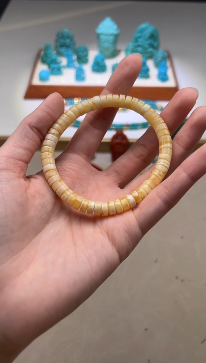 【闪购商品】蜜蜡裸石未镶嵌手串手串