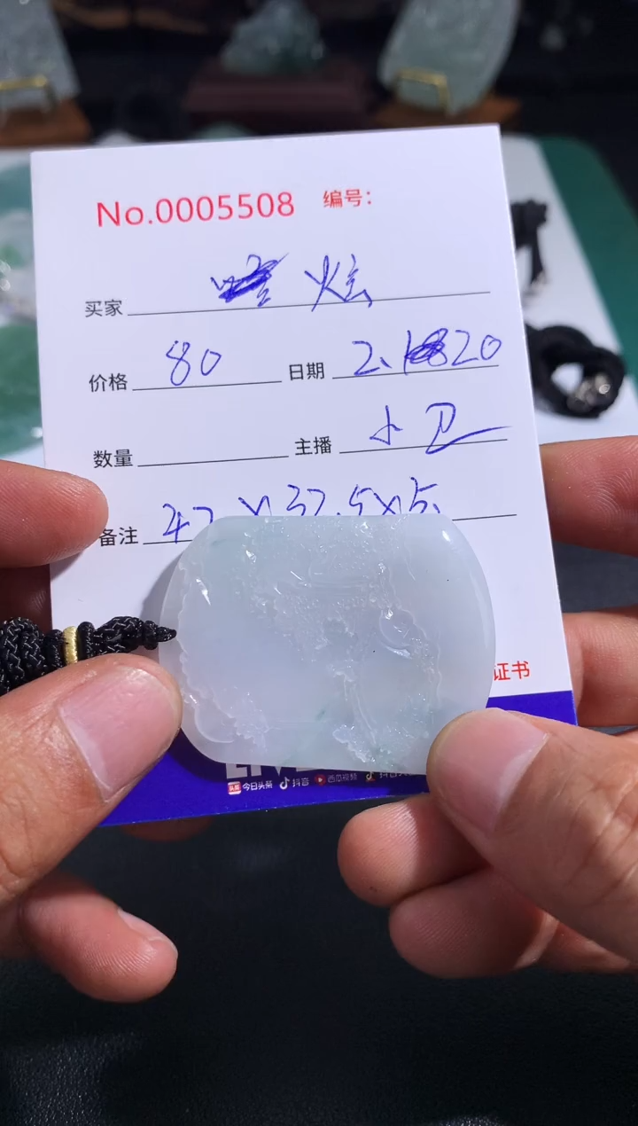 【闪购商品】翡翠颈饰未镶嵌炫