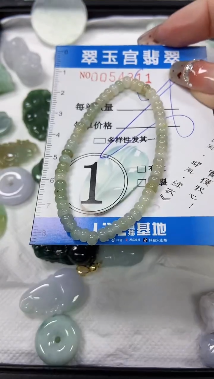 【闪购商品】翡翠颈饰未镶嵌闪购商品0054311多样性发其一