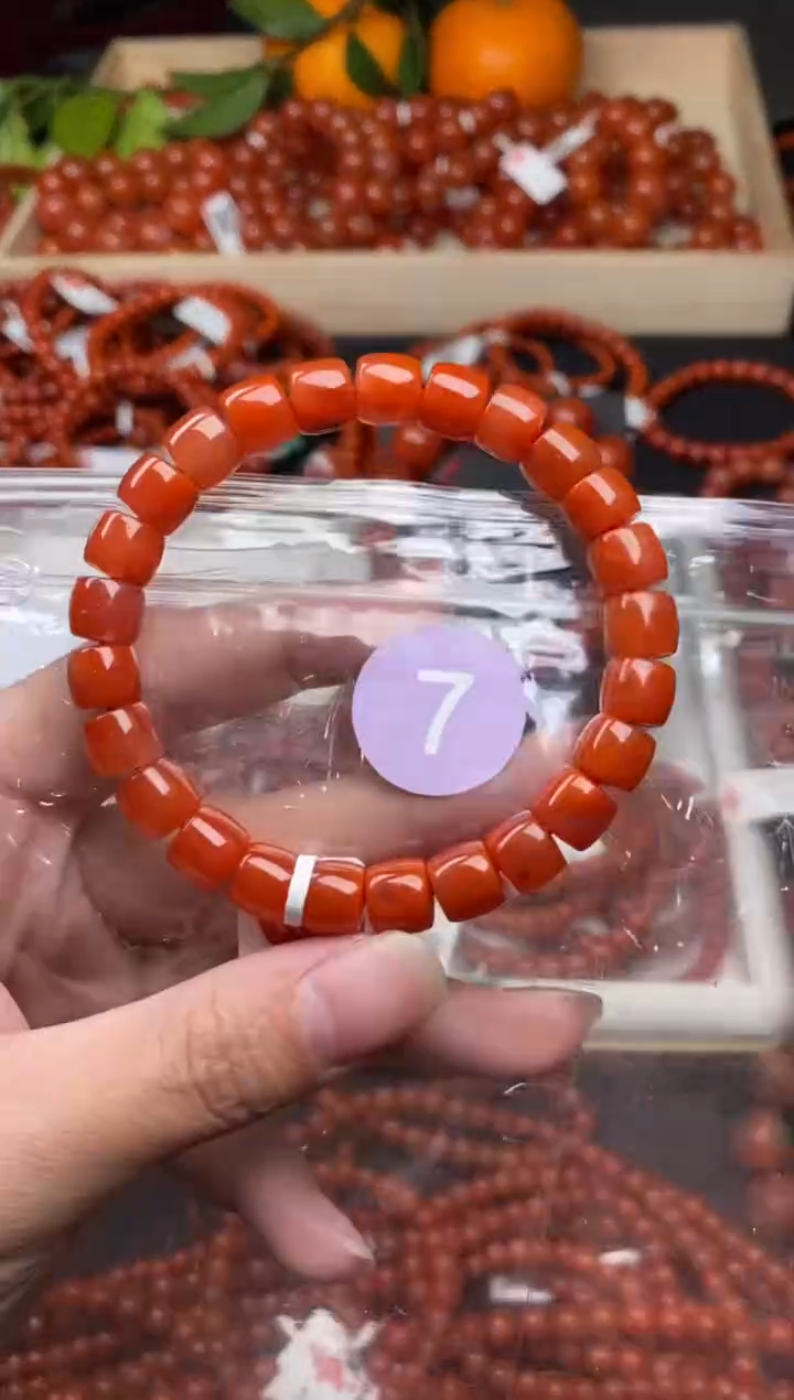 【闪购商品】南红玛瑙珠宝奇石未镶嵌7-8+