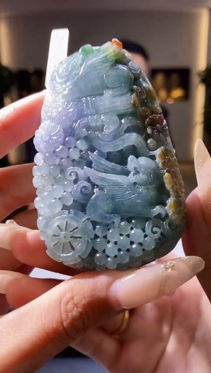 【闪购商品】翡翠颈饰未镶嵌Q-@@PDZC011365