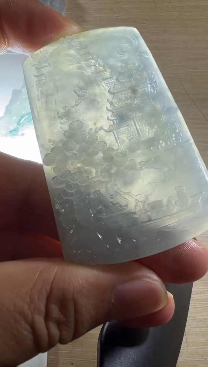 【闪购商品】定制翡翠未镶嵌山水