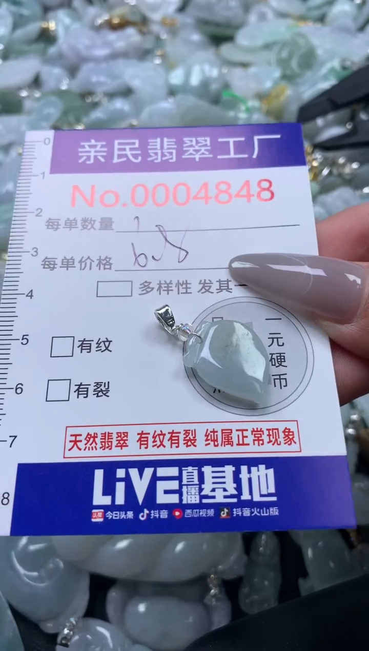 颈饰未镶嵌翡翠4848