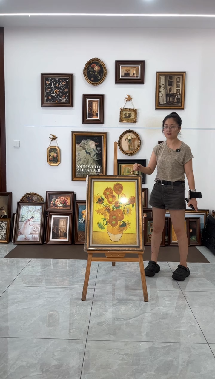 竖款法式花卉餐厅55*75-福利款