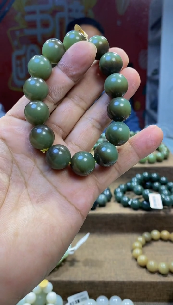 【闪购商品】和田玉（糖玉）手链未镶嵌、