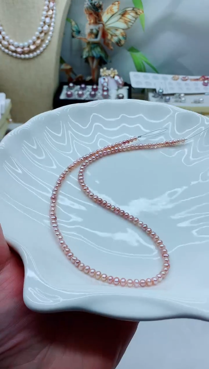 颈饰未镶嵌淡水珍珠多样性发其一【非无瑕】不做扣