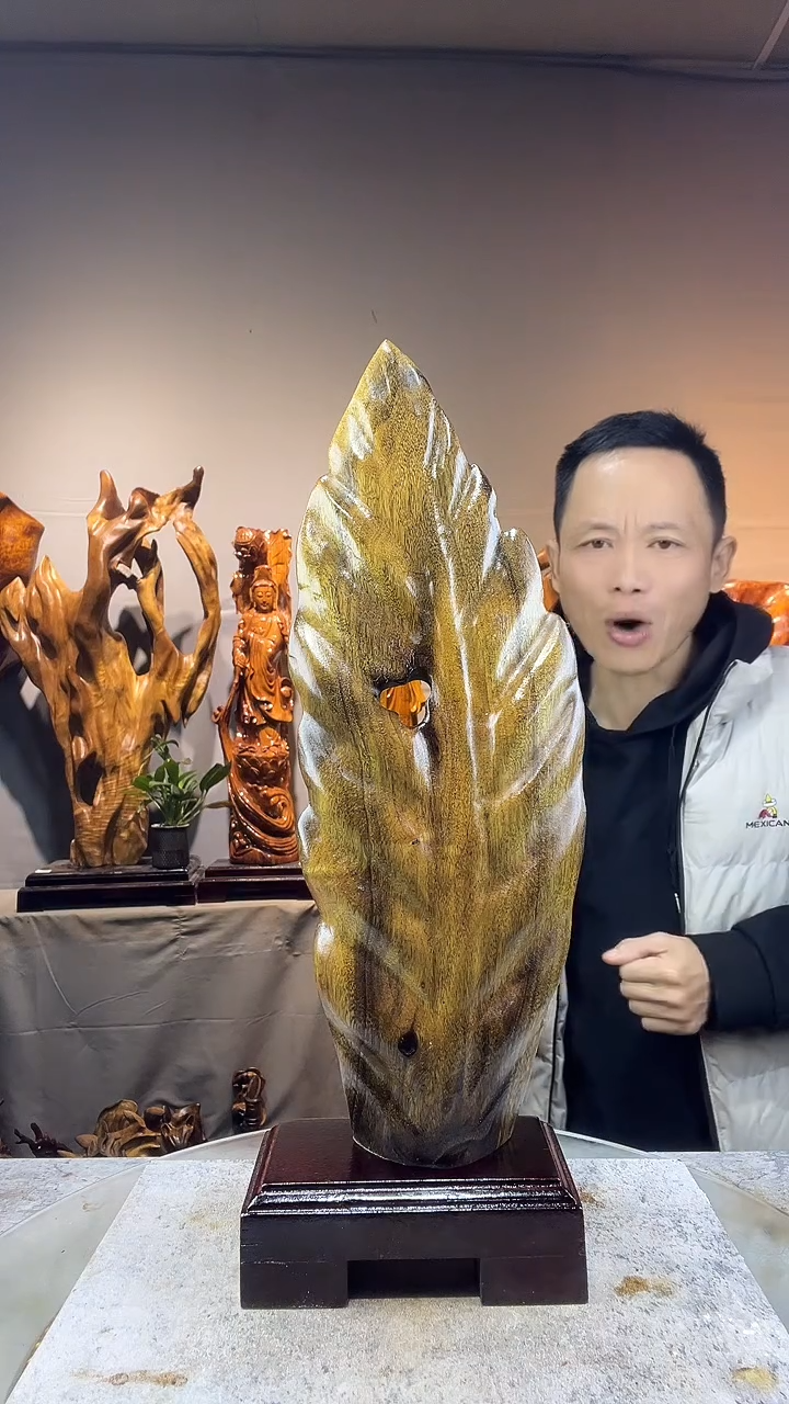 金丝楠正**哥小叶桢楠随行摆件48