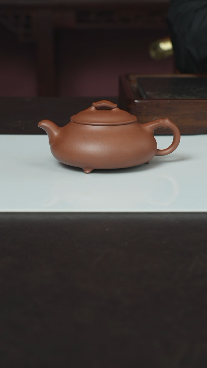 【闪购商品】紫砂茶壶半手精工简瓢壶
