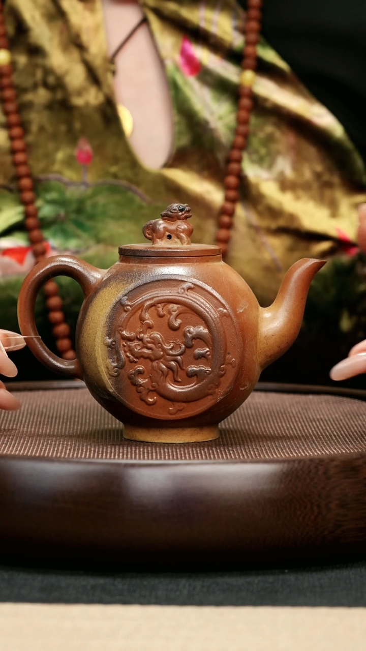 【闪购商品】紫砂茶壶74财神龙腾盛世款