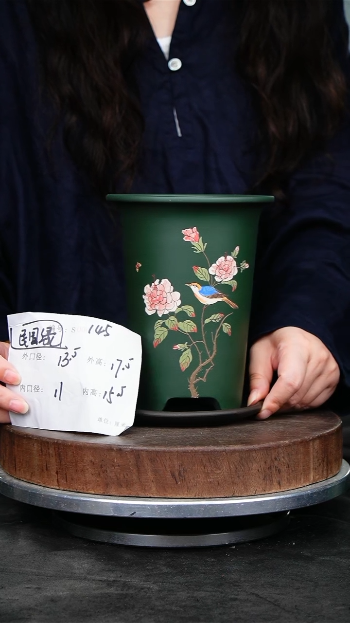 紫砂花盆145+z紫砂花盆