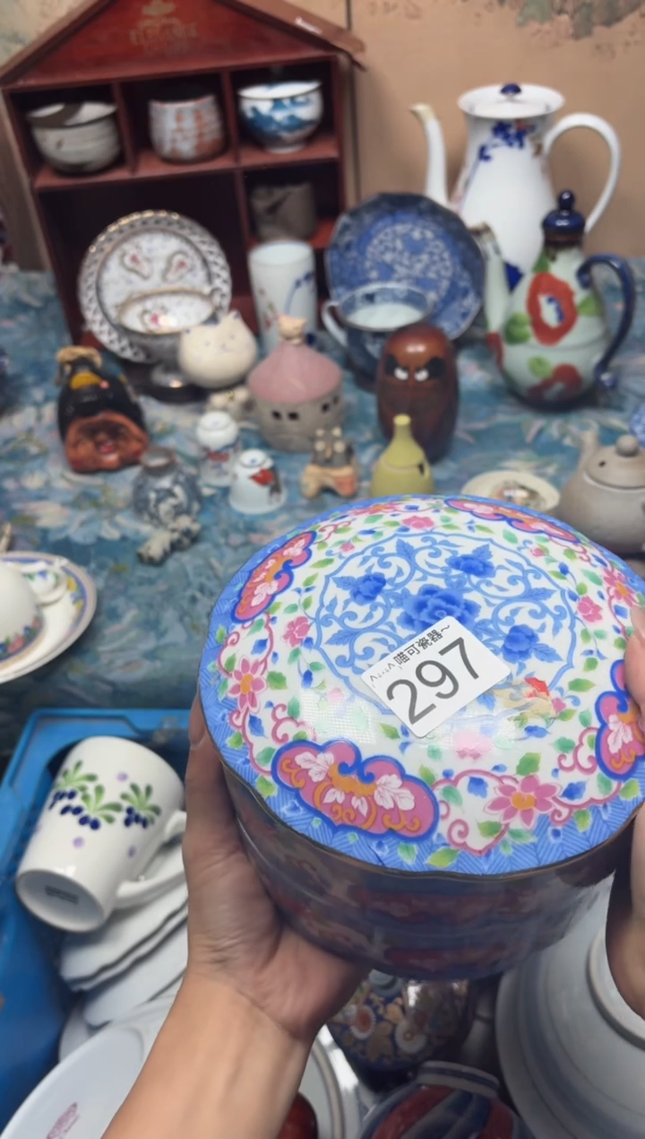 手工艺品钧瓷桥*297