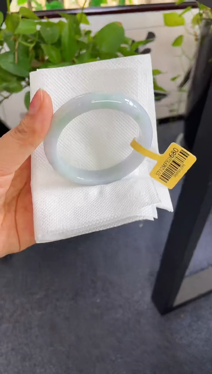 未镶嵌手镯翡翠006-57.5