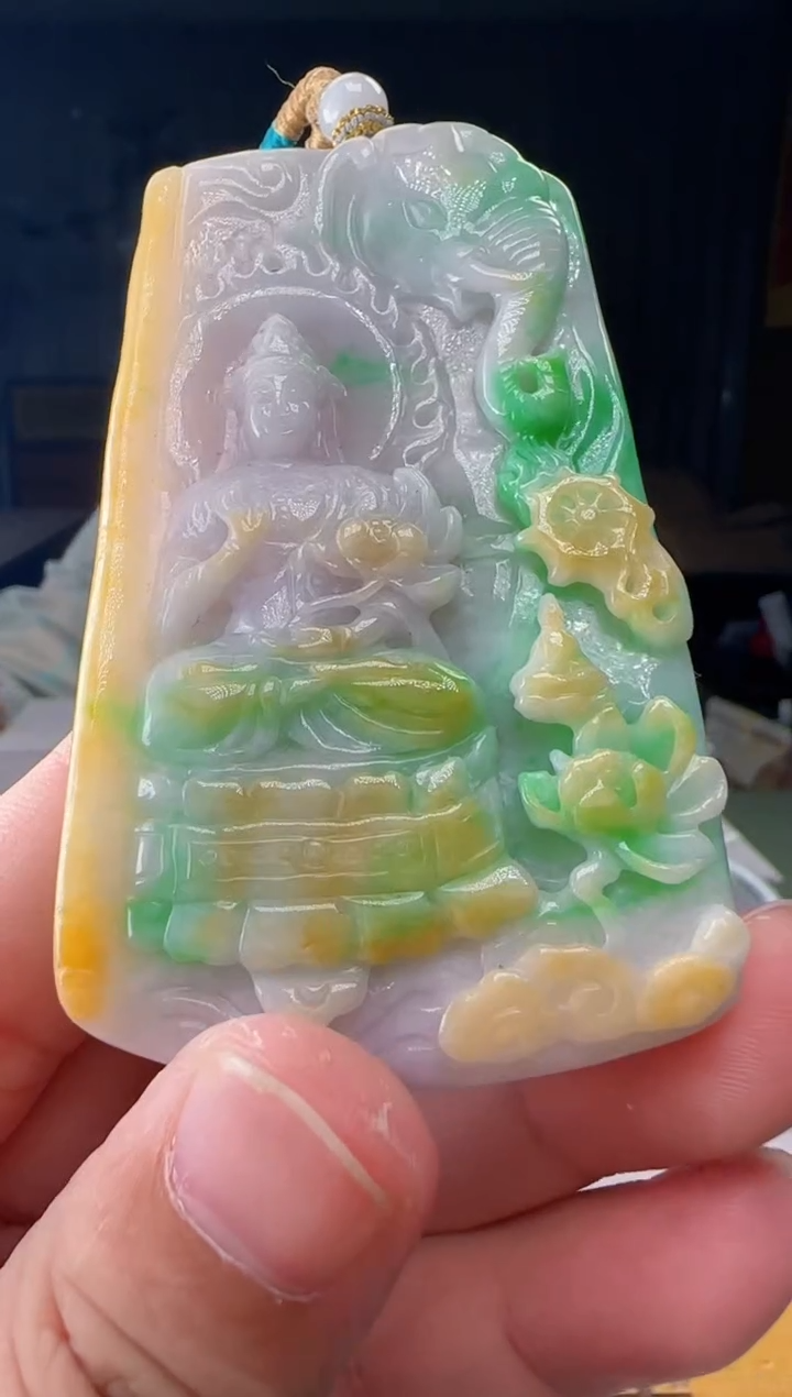 颈饰未镶嵌翡翠ZM@@960Q7J05362