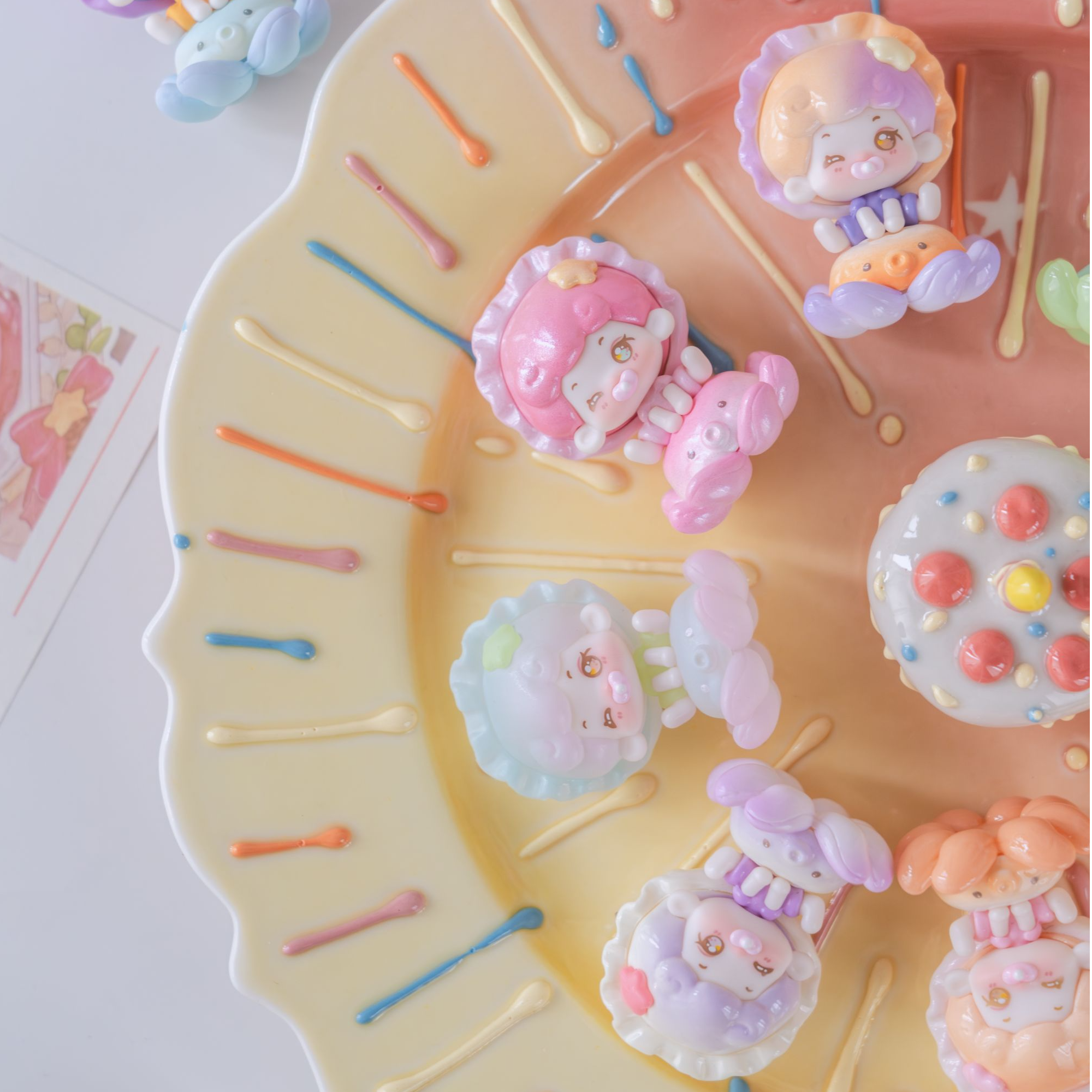 【幻彩泡泡堂萌粒】阿嫲家正版盲盒手办可爱礼品礼物PVC