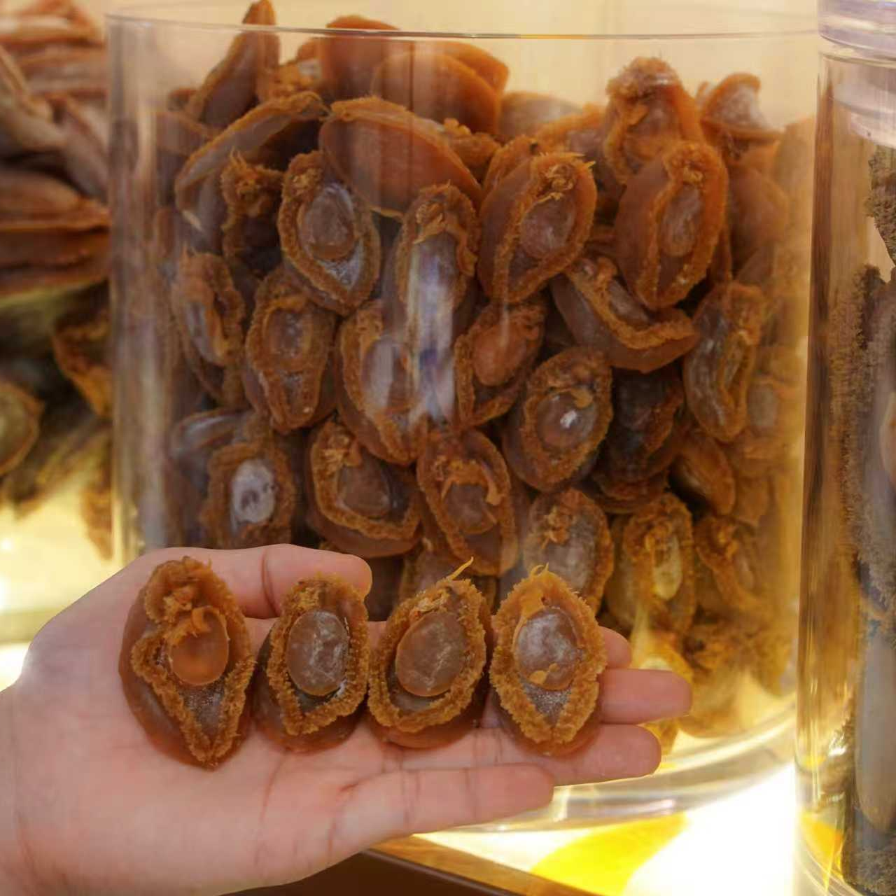 （厂家直销）溏心鲍鱼干肉厚淡晒煲汤海产干货
