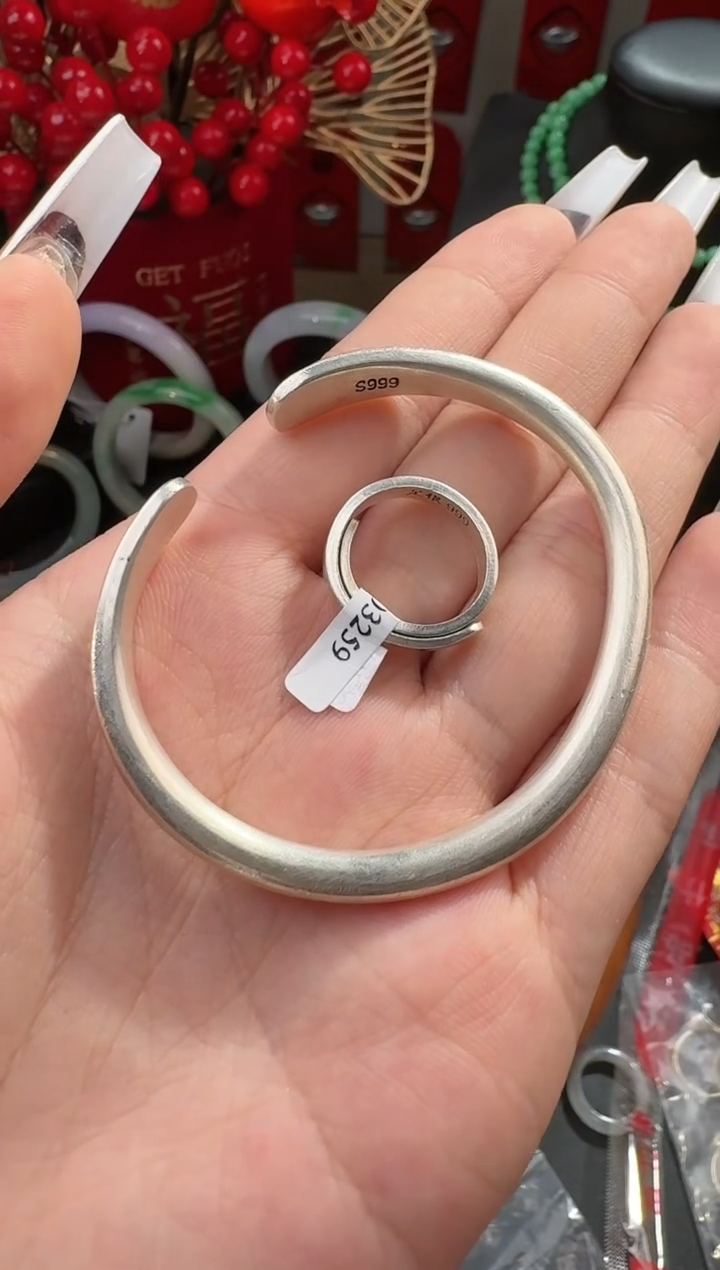 【闪购商品】足银手链手镯111111111