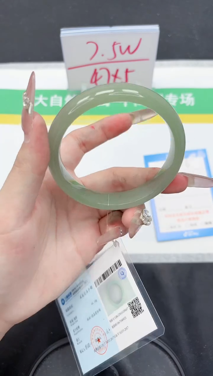 【闪购商品】石英质玉手镯未镶嵌216-60.7