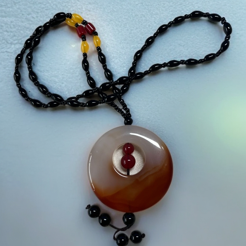 麒麟血-平安扣吊坠