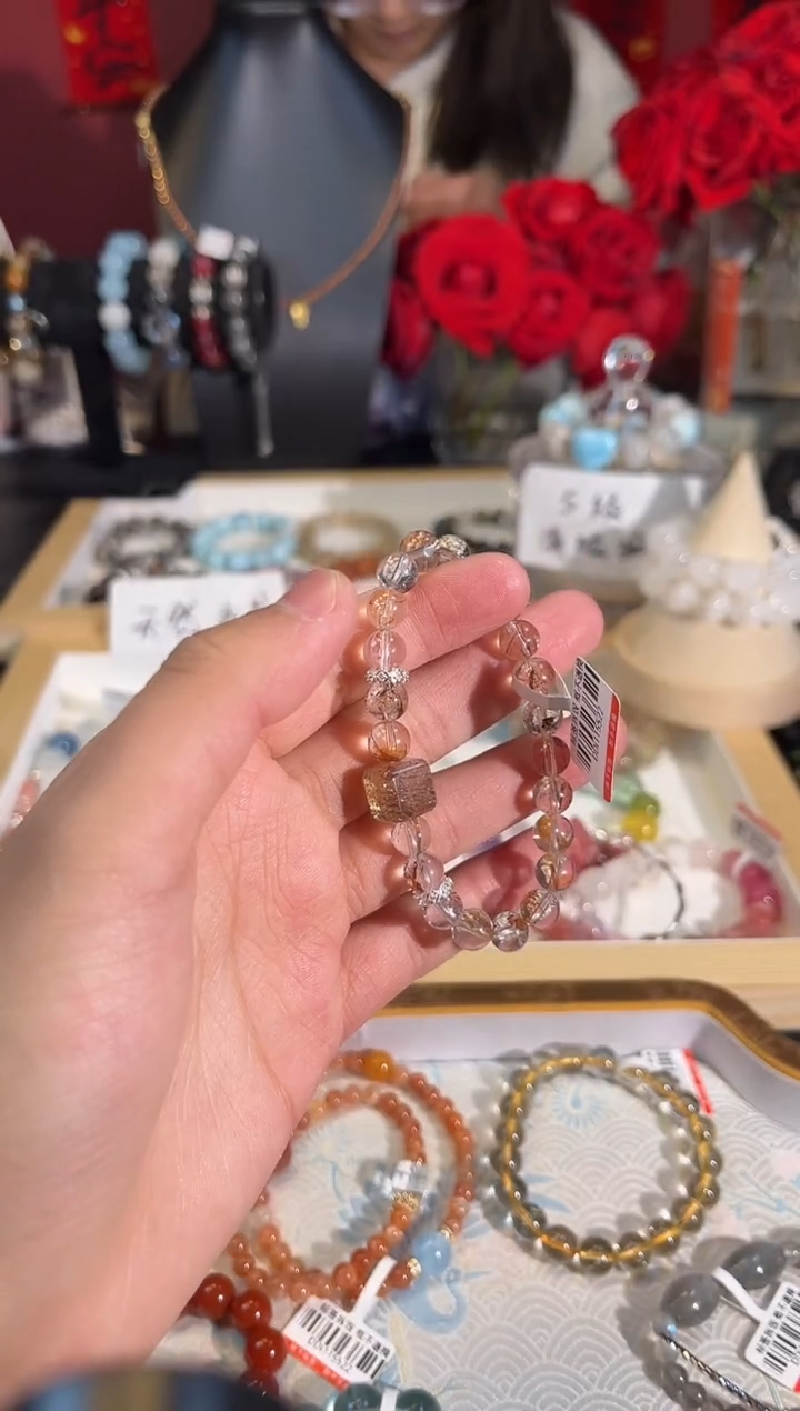 【闪购商品】水晶手链未镶嵌Q949多样性发货一件