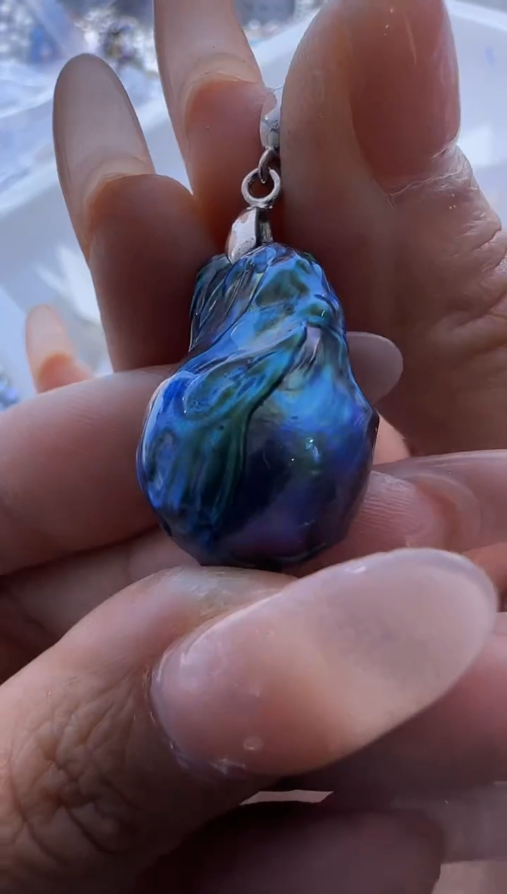 【闪购商品】淡水珍珠吊坠《不含链》未镶嵌715