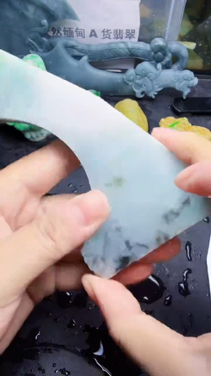 未镶嵌挂件翡翠天然翡翠017