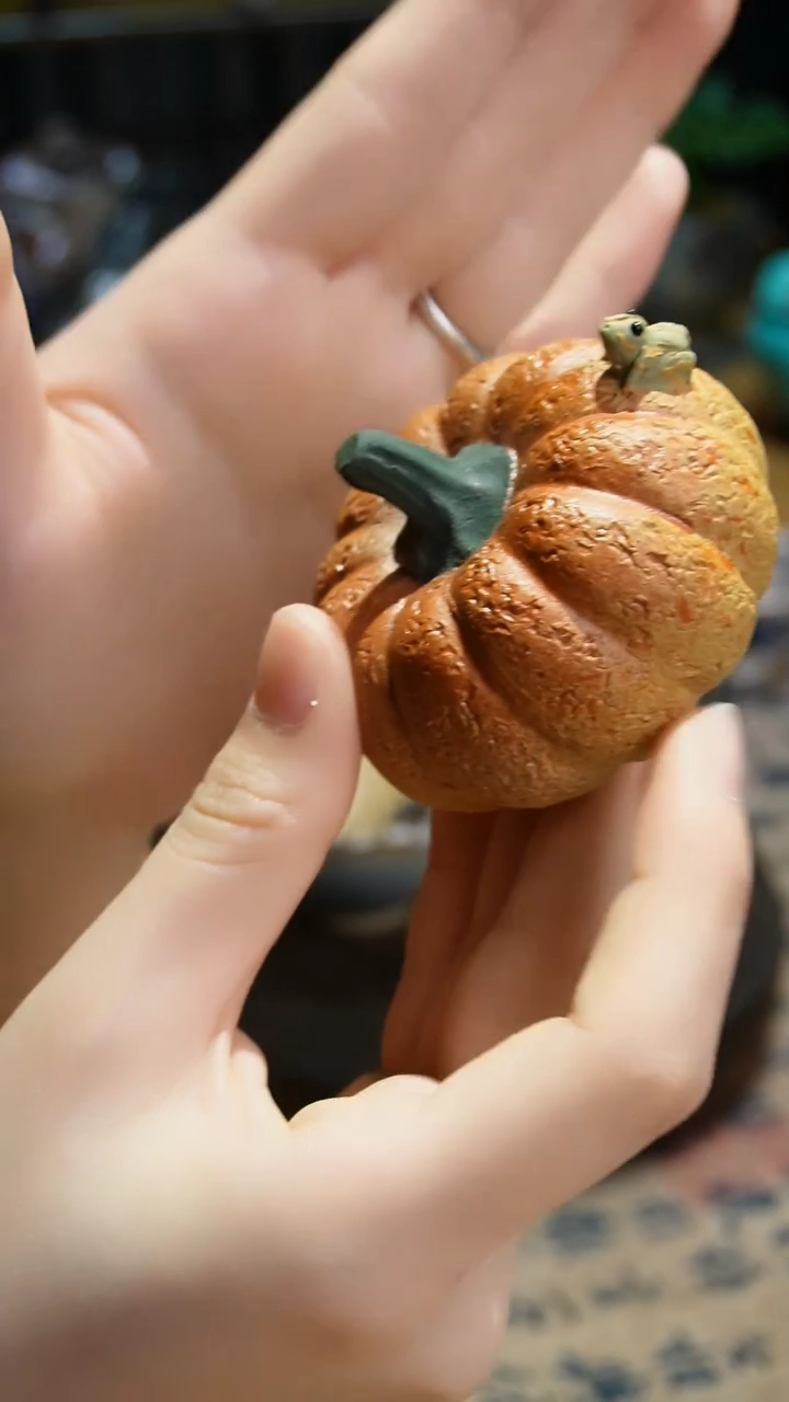 【闪购商品】福器艺术南瓜茶宠摆件