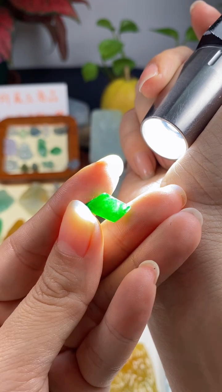 【闪购商品】定制翡翠未镶嵌翡翠片料定制未镶嵌2.14-11