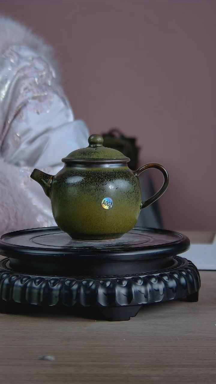 景韵堂仿清茶叶末釉