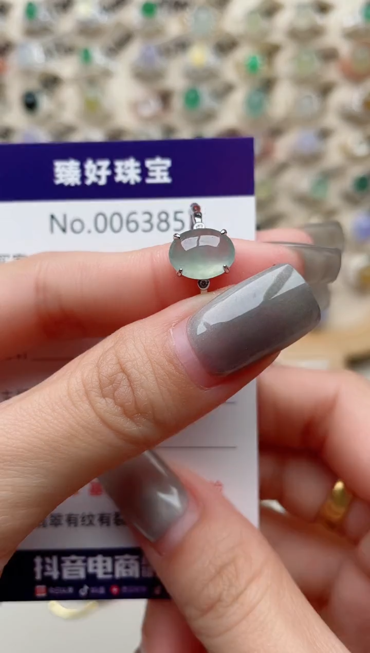 【闪购商品】翡翠戒指银S925镶嵌........