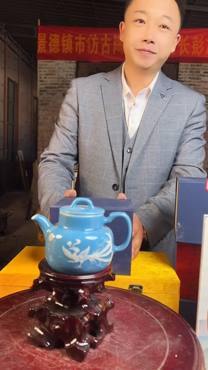 摆件陶景德镇陶瓷瓷器22