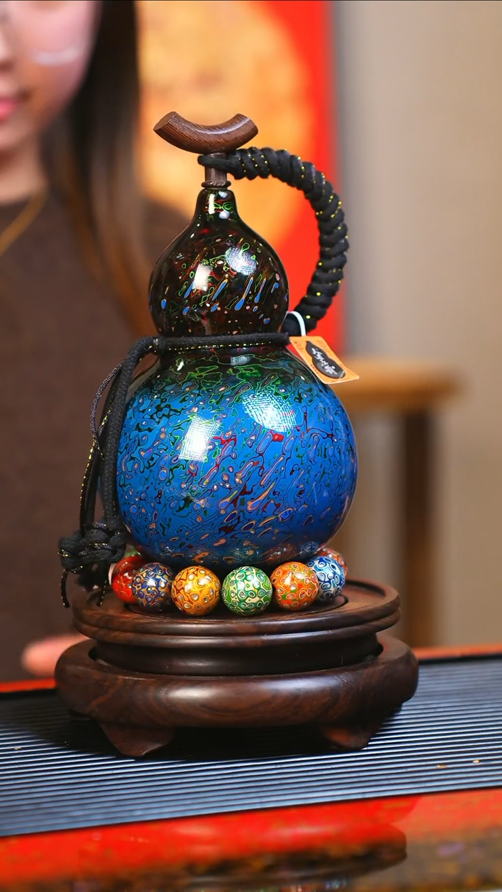 【闪购商品】JY134大师姐臻选非遗大漆酒葫芦