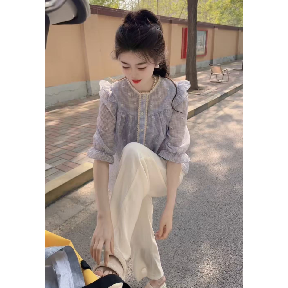 『简约舒适S』设计显瘦百搭时尚套装006