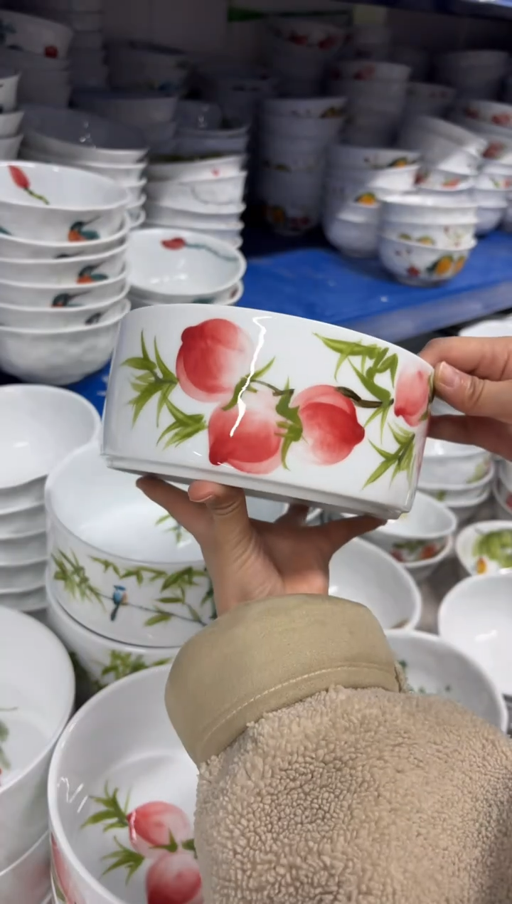 景德镇手绘釉中彩（食品级）果篮