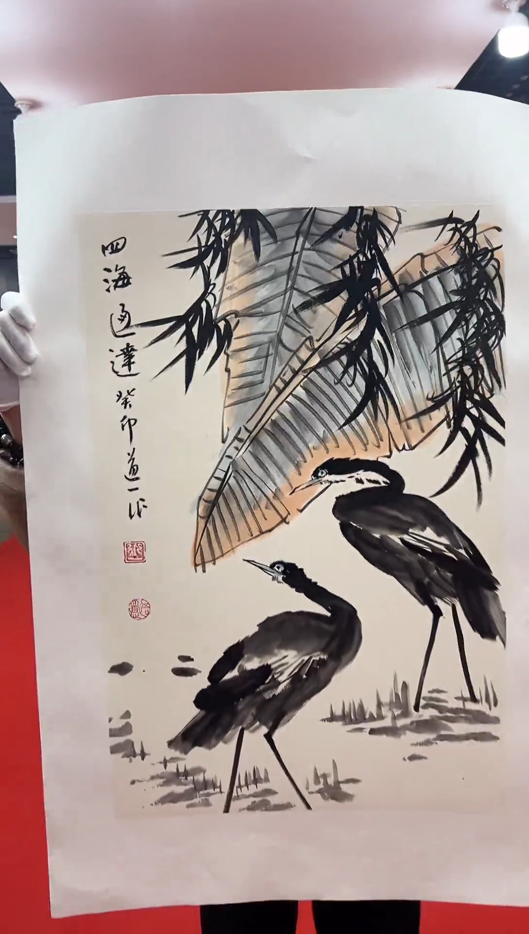 【闪购商品】国画道一老师亲笔绘画作品A7