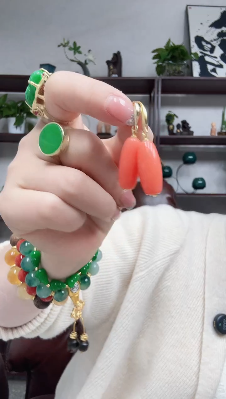 无非金属601编号耳坠