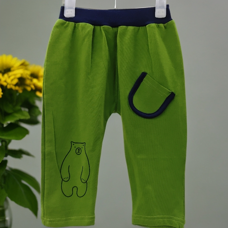 婴幼儿春秋打底屁屁长裤男童女童婴儿时尚长裤不退不换