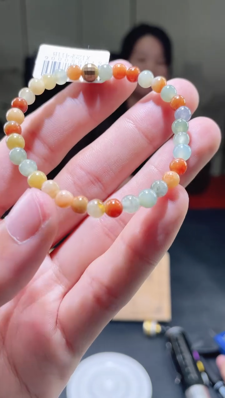 未镶嵌手链翡翠珠串 拍一发一