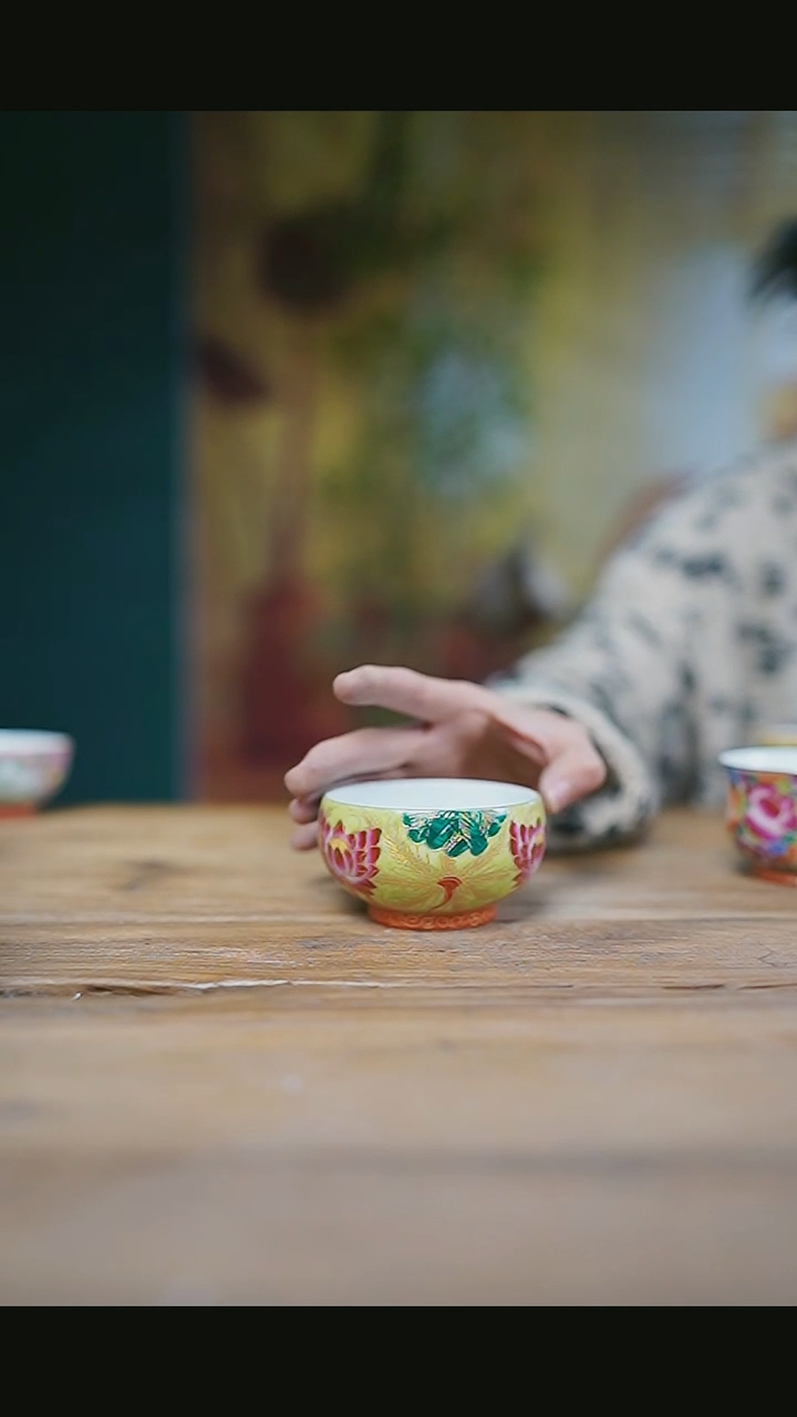 【闪购商品】景德镇杯碗柴烧多人