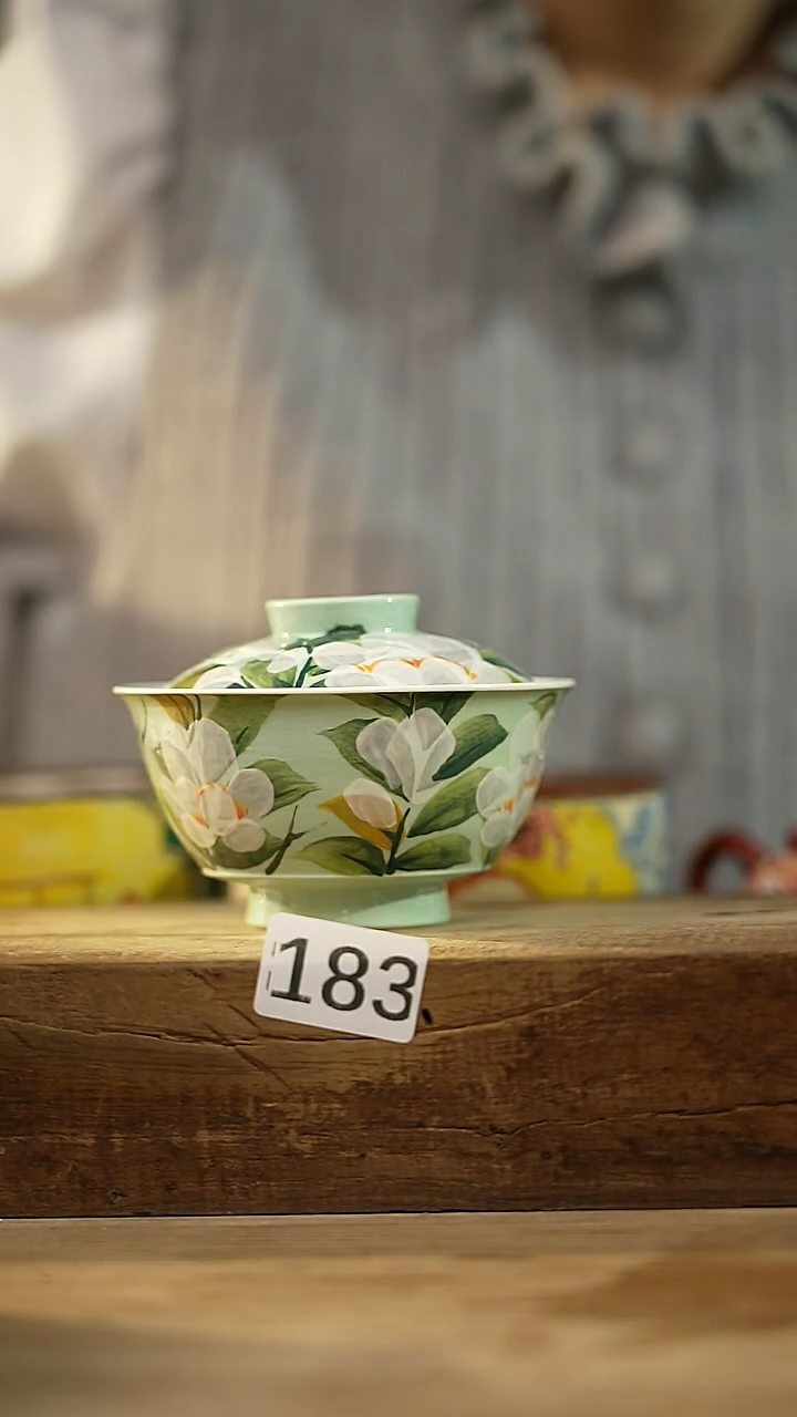 【闪购商品】瓷片油画风·彩绘·设计师石一款