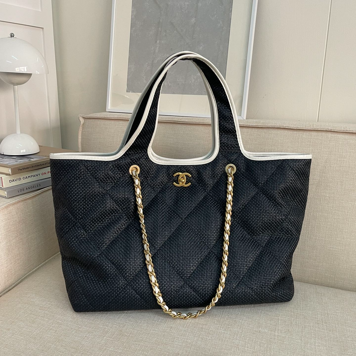 95新 Chanel/香奈儿 Chanel黑白熊猫23M2Ways单肩包｜1661