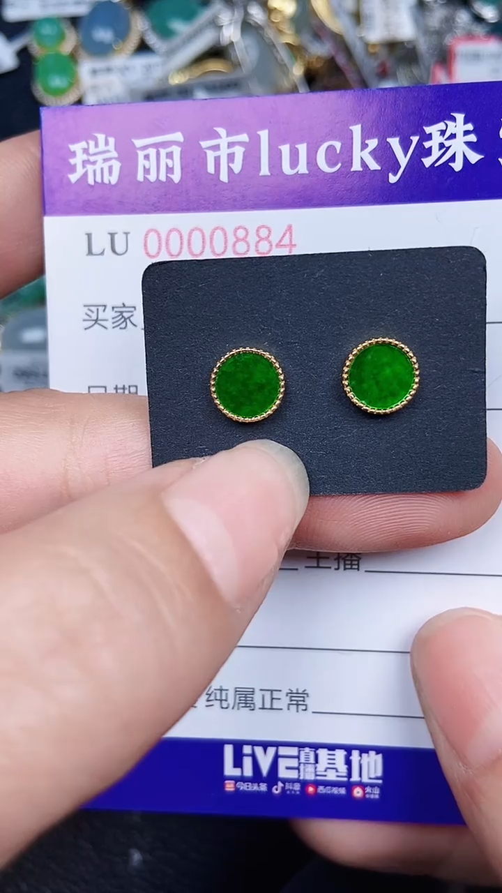 颈饰银S925镶嵌翡翠0884