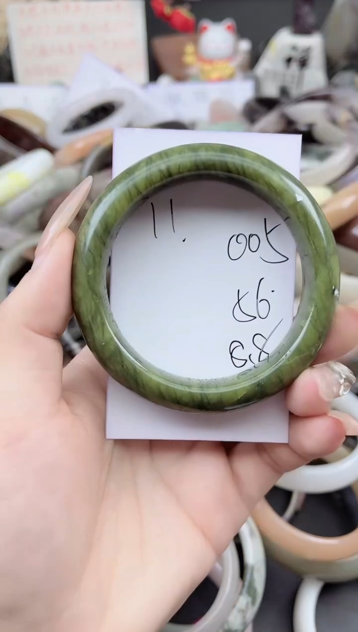 未镶嵌手镯石英质玉005