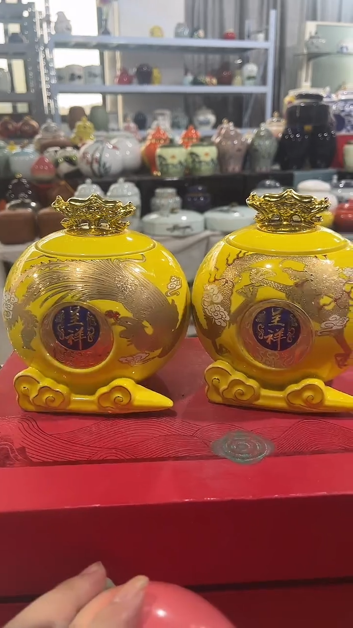 罐陶瓷茶叶罐密封罐防潮罐