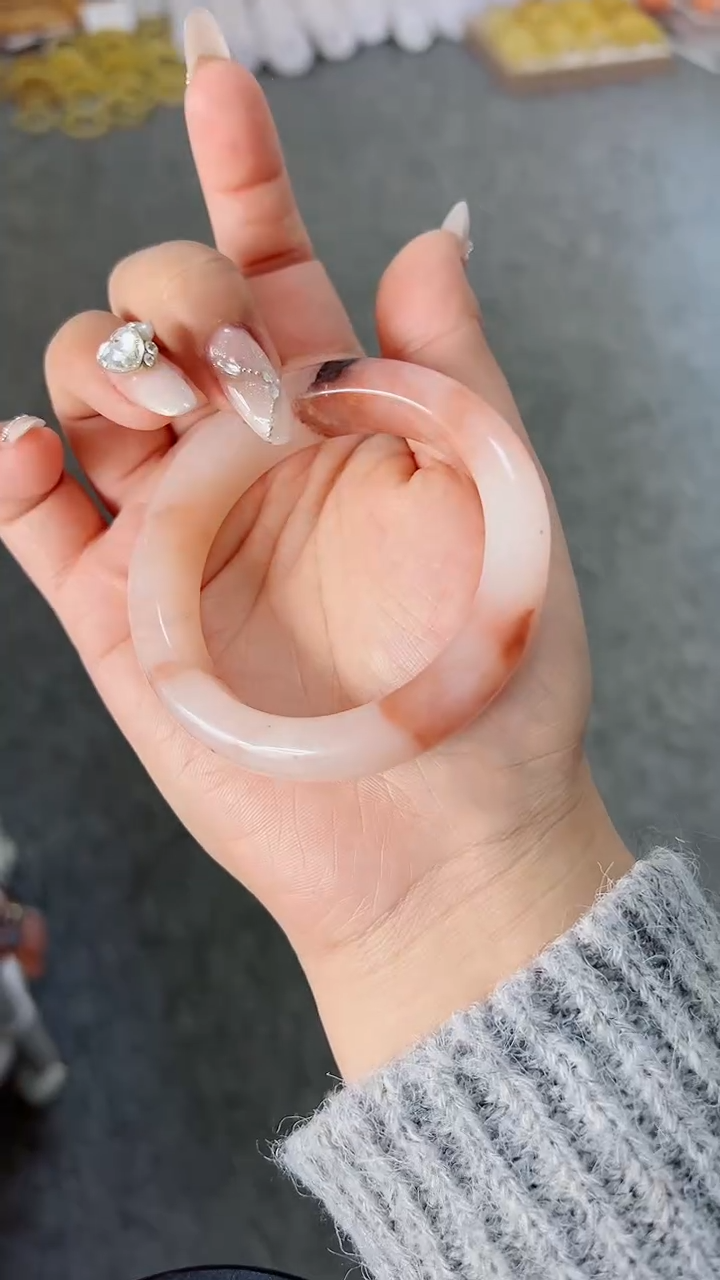 【闪购商品】石英质玉手镯未镶嵌871-56