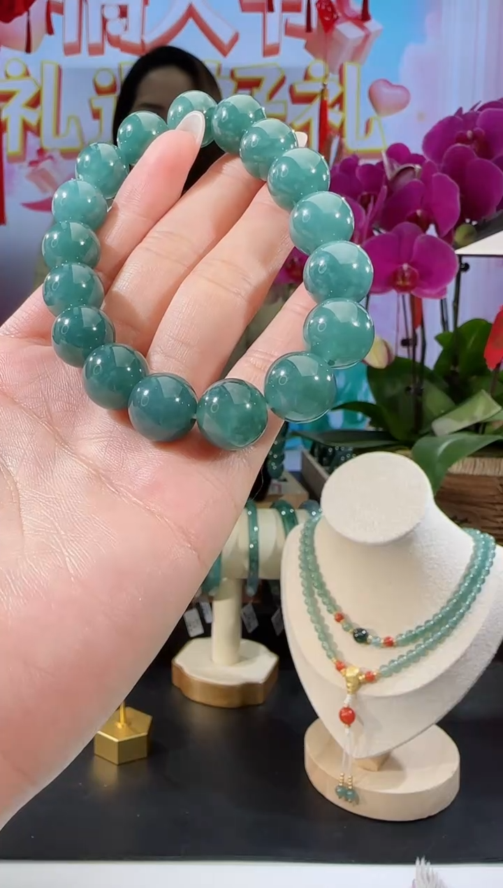 【闪购商品】翡翠手链未镶嵌手串多样性发一