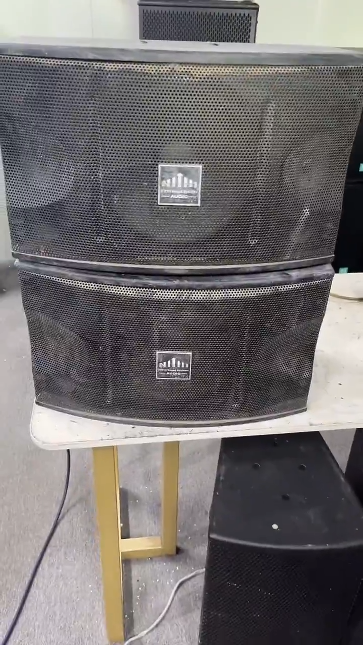 8新不包邮 10寸卡包音响  KTV音箱一对   运费到付