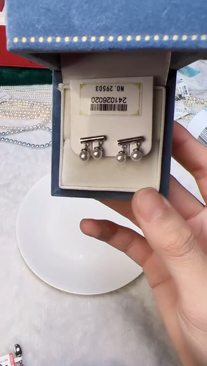 【闪购商品】海水珍珠耳饰银S925镶嵌016