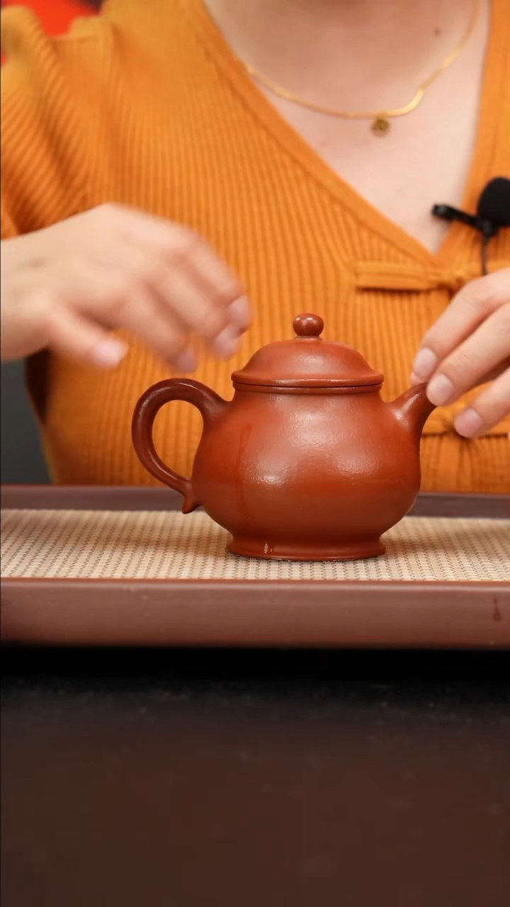 【闪购商品】紫砂茶壶小煤窑朱泥粗砂高潘280