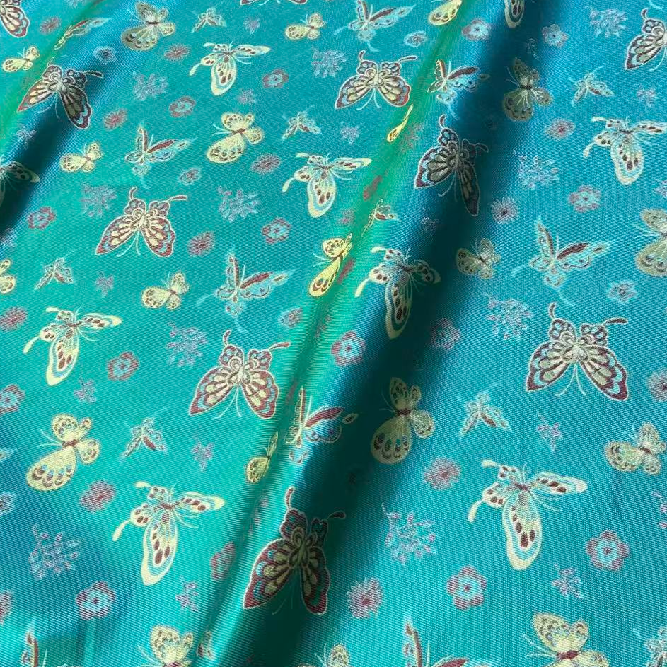 丝绸蚕丝古蜀锦   宽幅（定制类产品，定制周期30-45天）