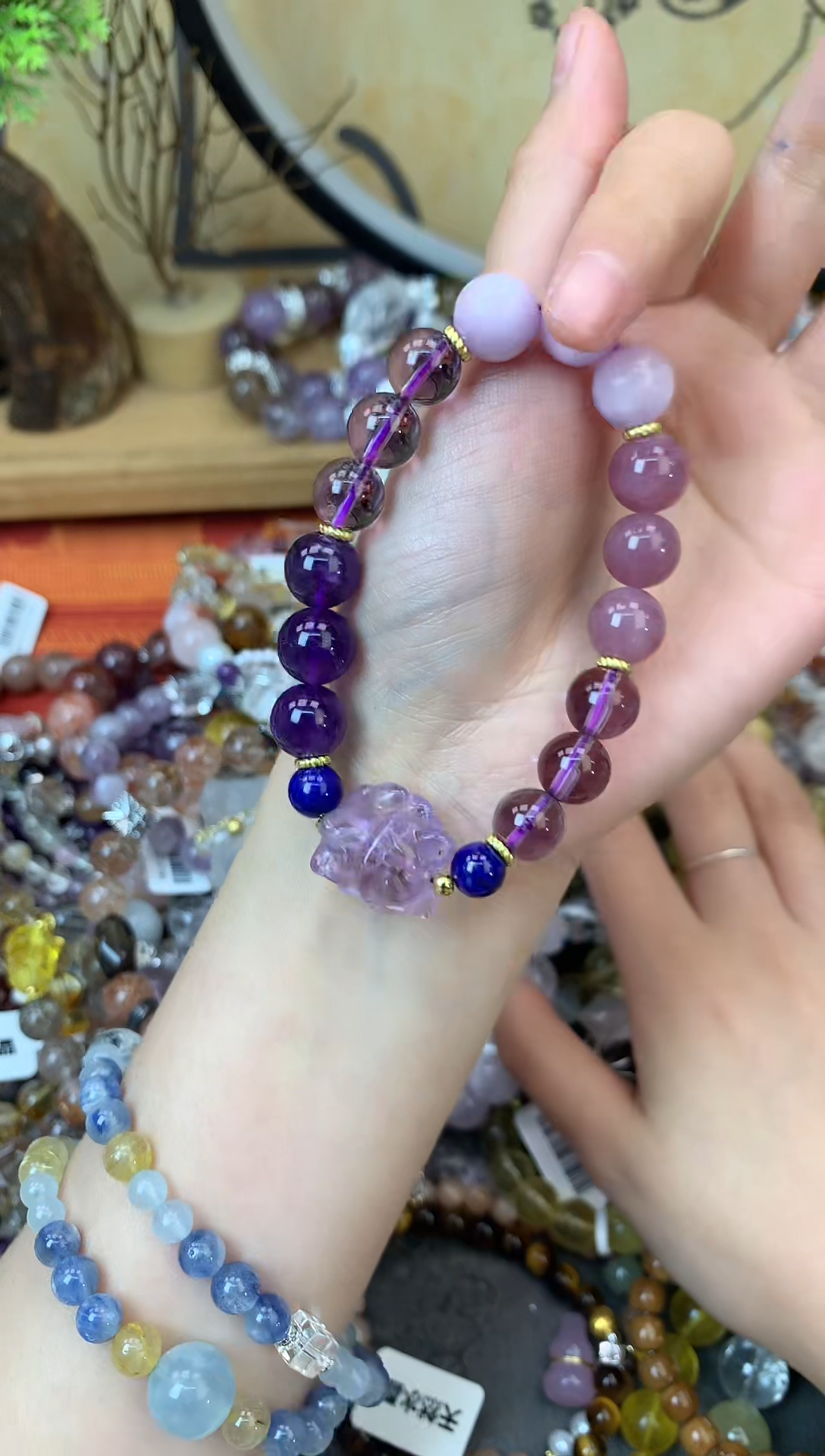 【闪购商品】紫晶手链未镶嵌572手串